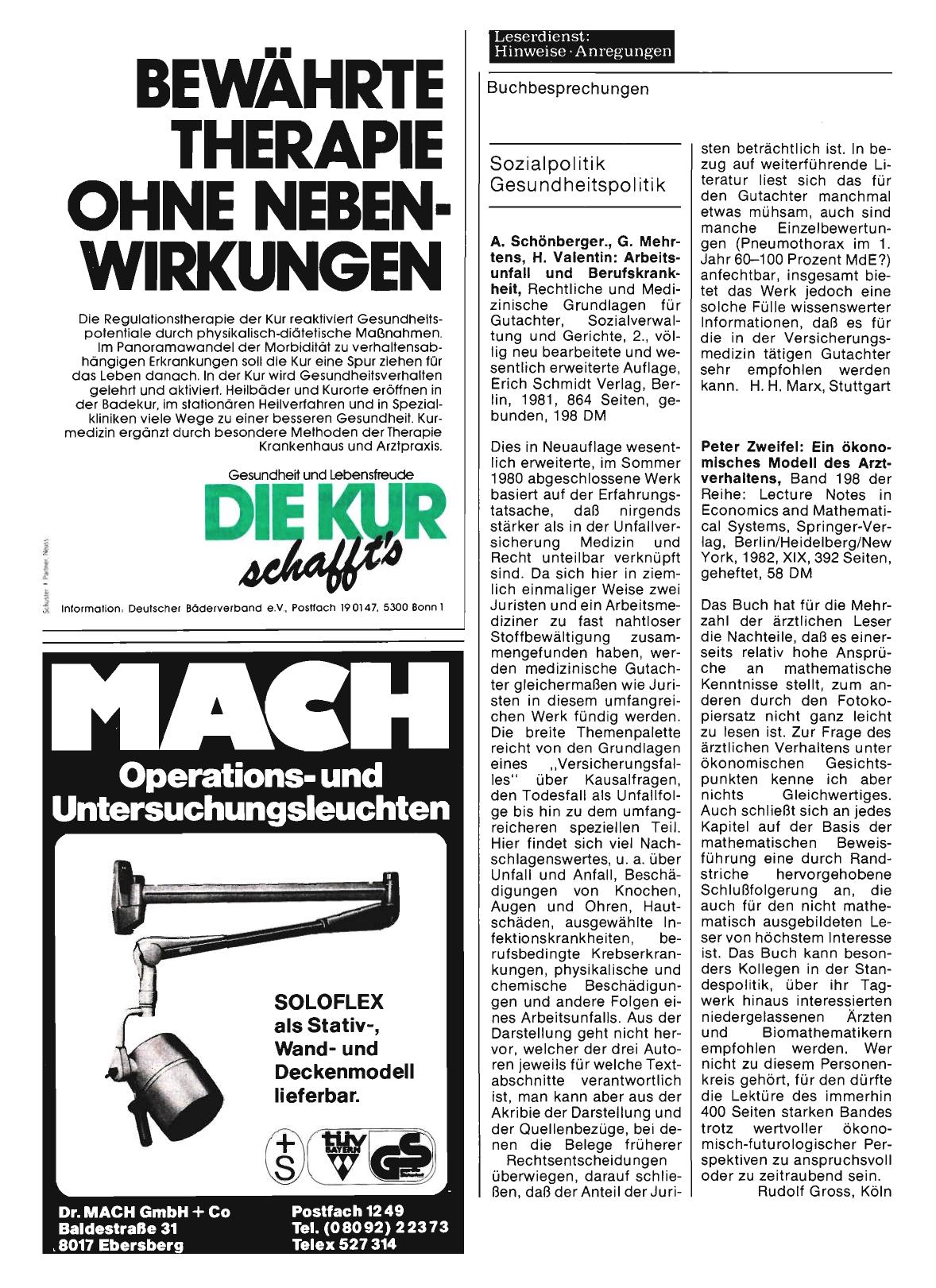 Vorschauseite 1: Sozialpolitik — Gesundheitspolitik