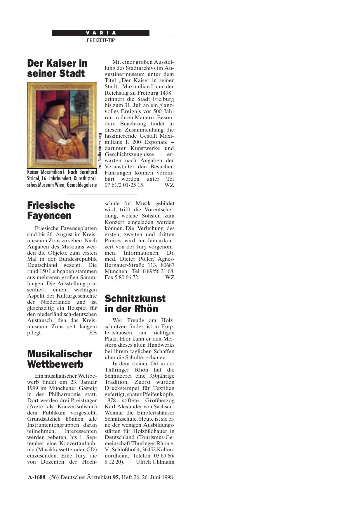 Vorschauseite 1: Schnitzkunst in der Rhön