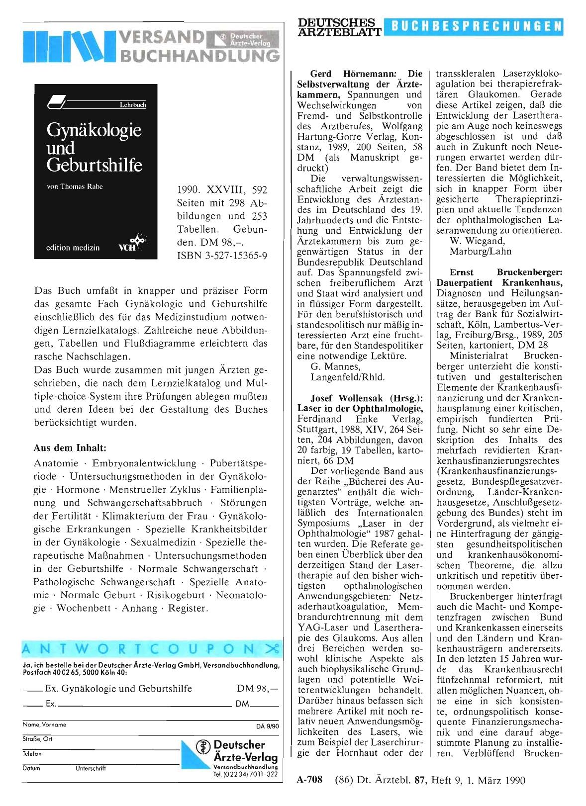 Vorschauseite 1: Josef Wollensak (Hrsg. ): Laser in der Ophthalmologie
