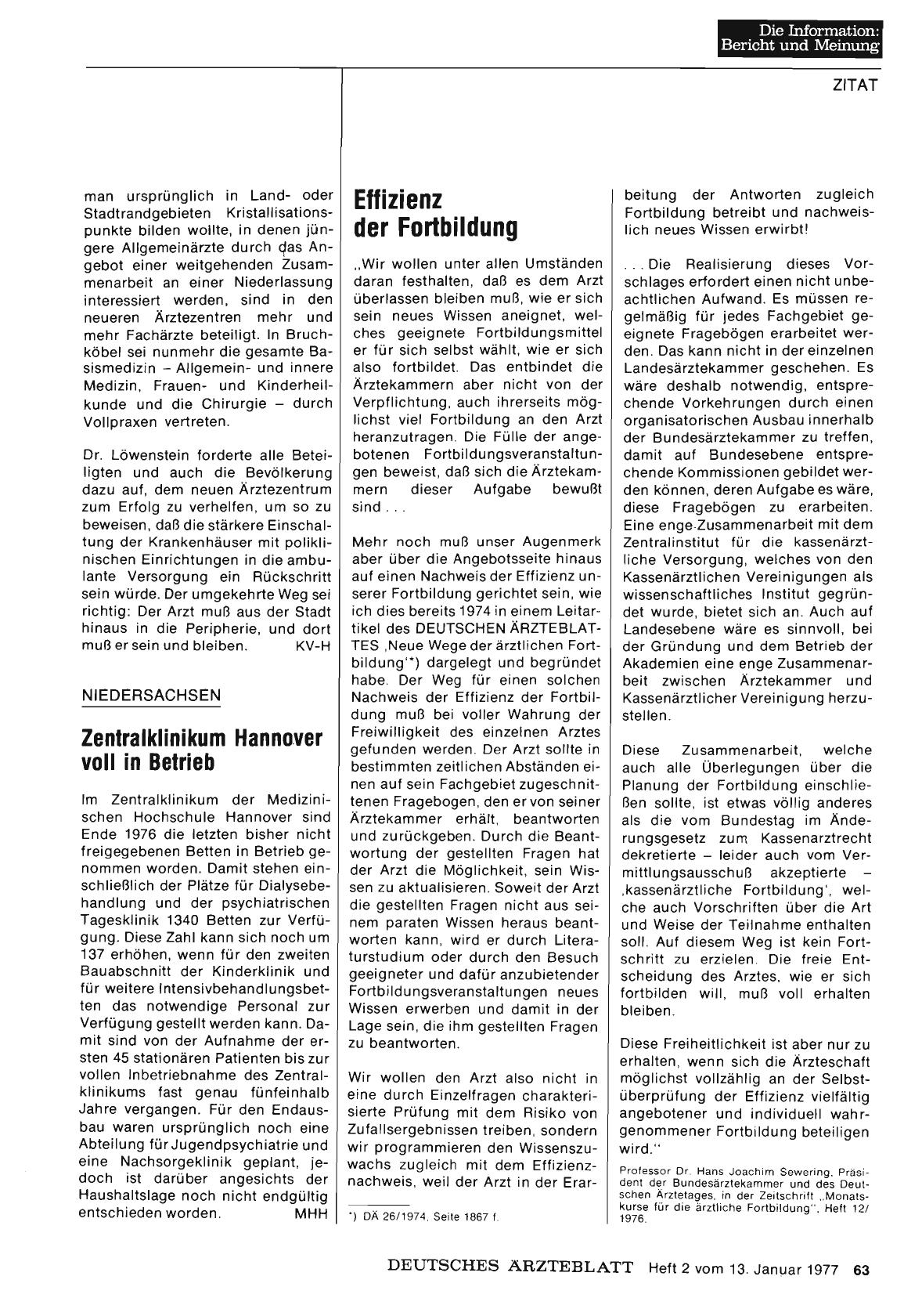 Vorschauseite 1: Niedersachsen: Zentralklinikum Hannover voll in Betrieb