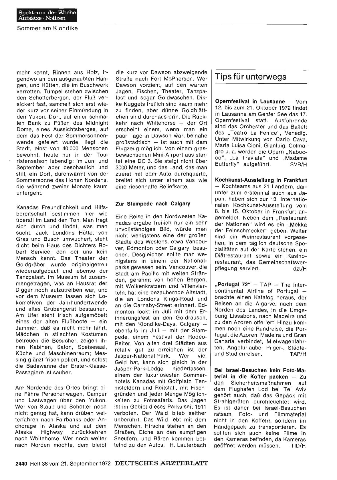 Vorschauseite 1: Tips für unterwegs