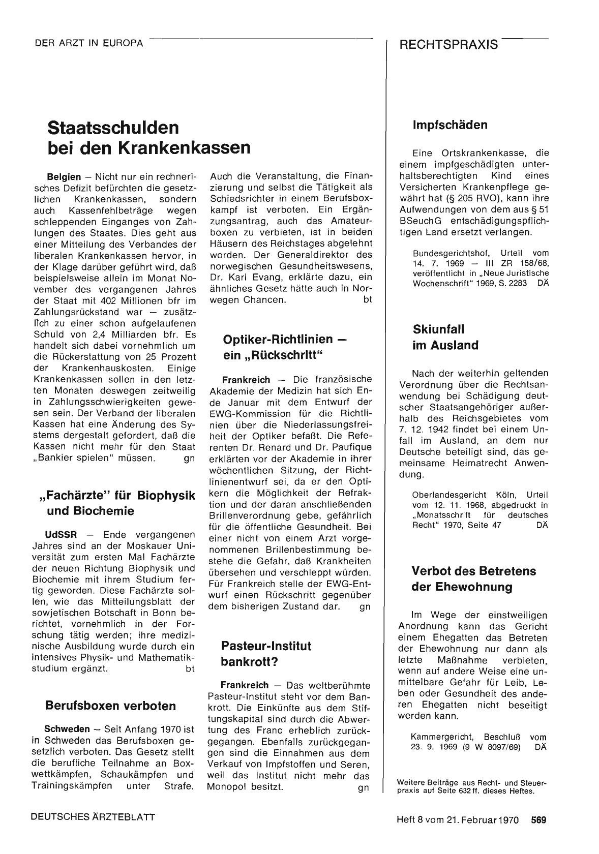 Vorschauseite 1: Staatsschulden bei den Krankenkassen