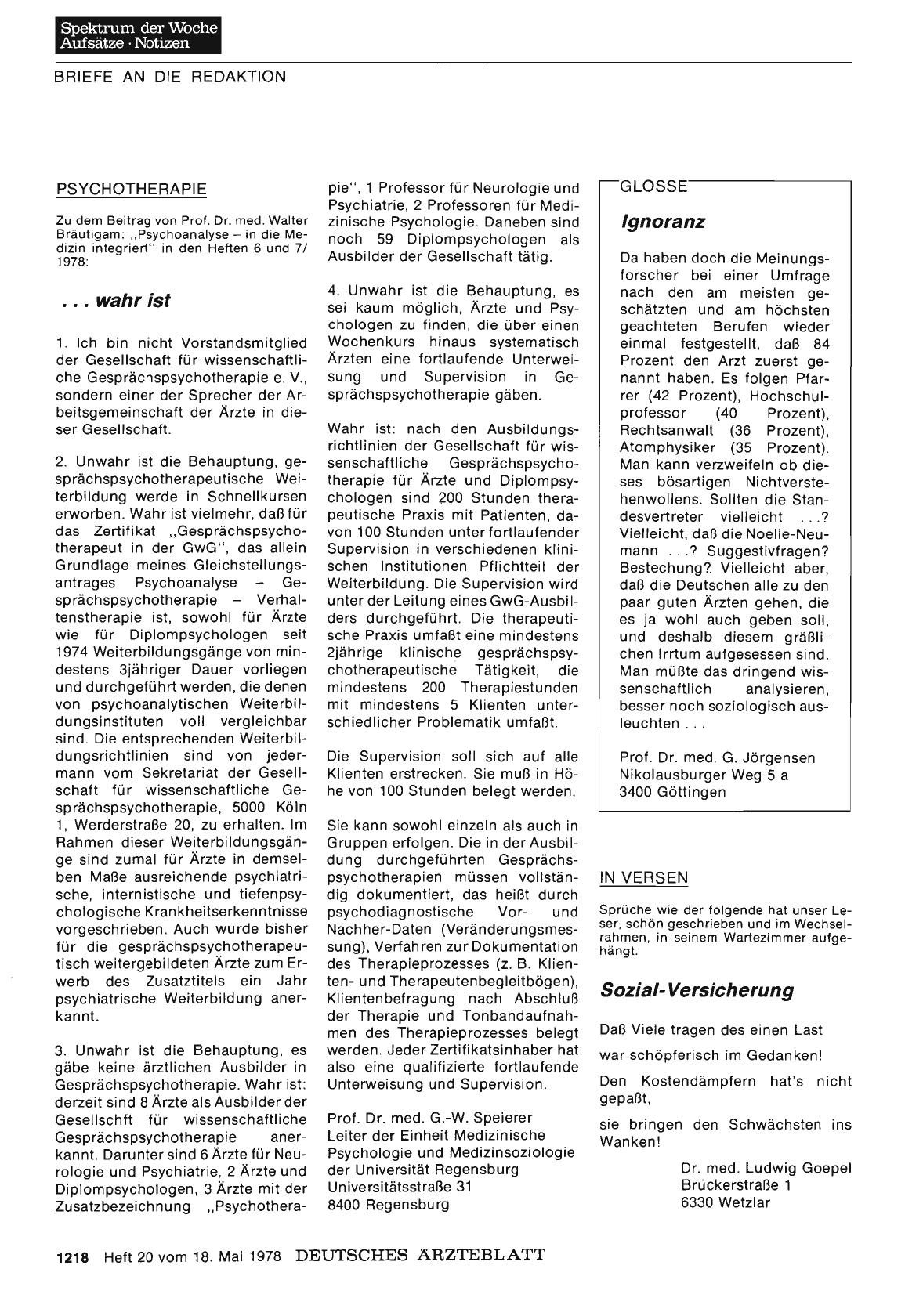 Vorschauseite 1: PSYCHOTHERAPIE: .. . wahr ist