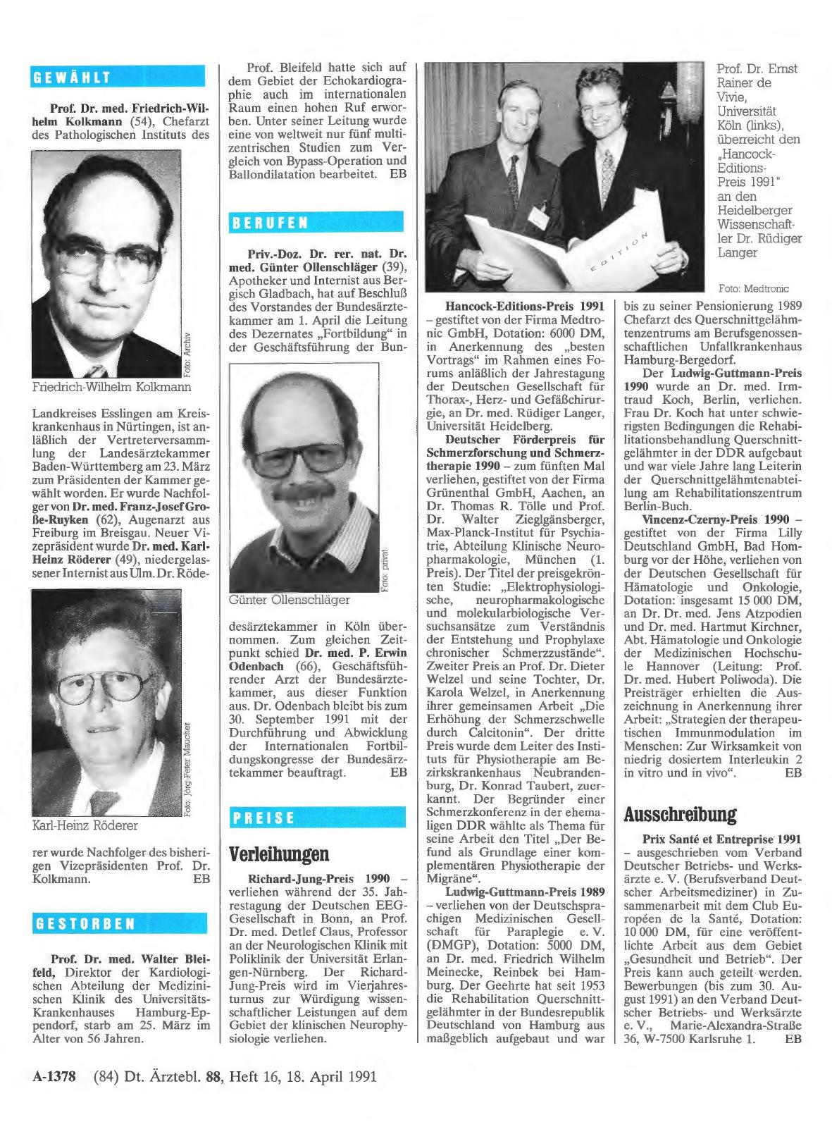 Vorschauseite 1: Berufen