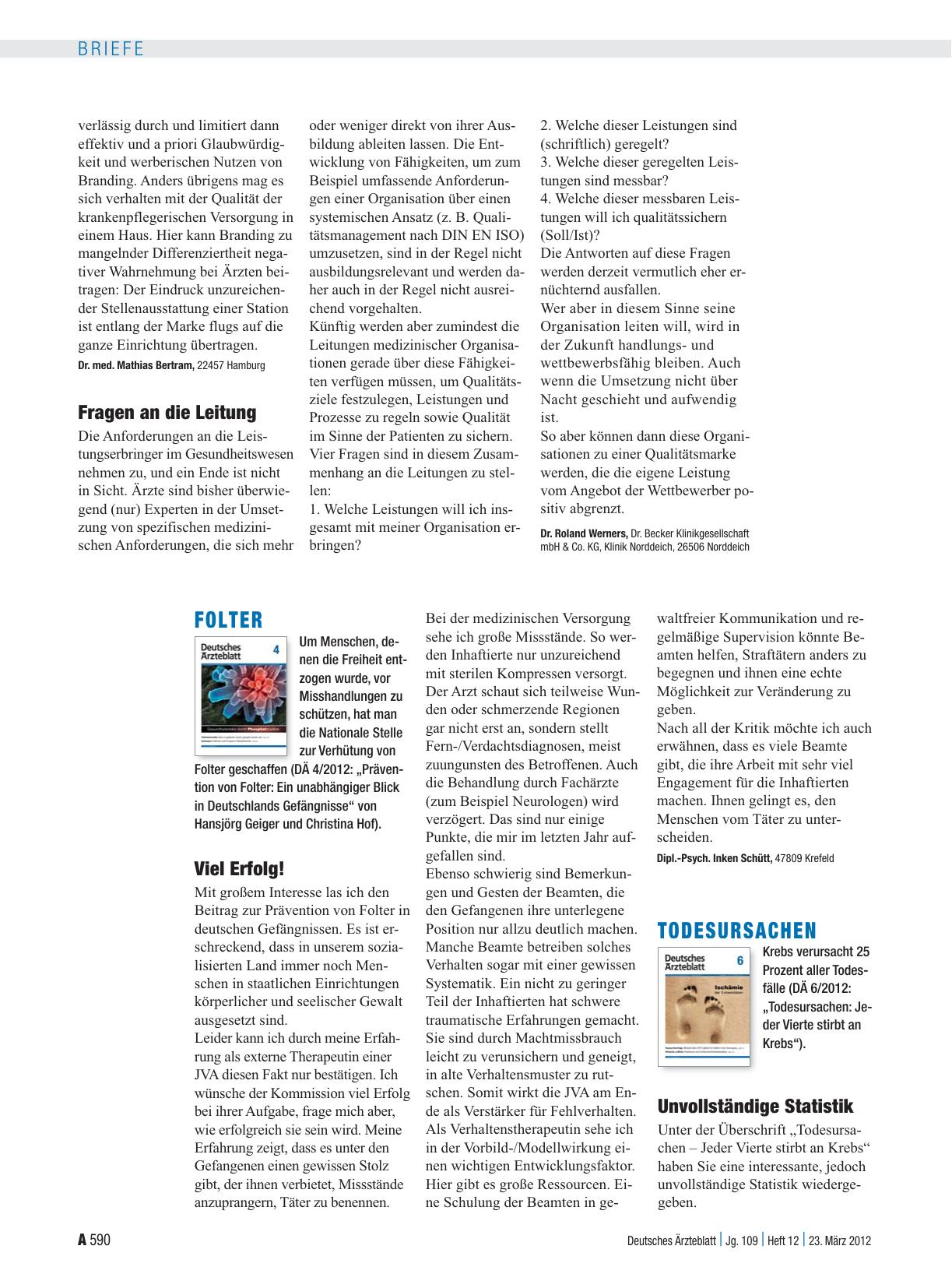 Vorschauseite 1: Branding: Fragen an die Leitung