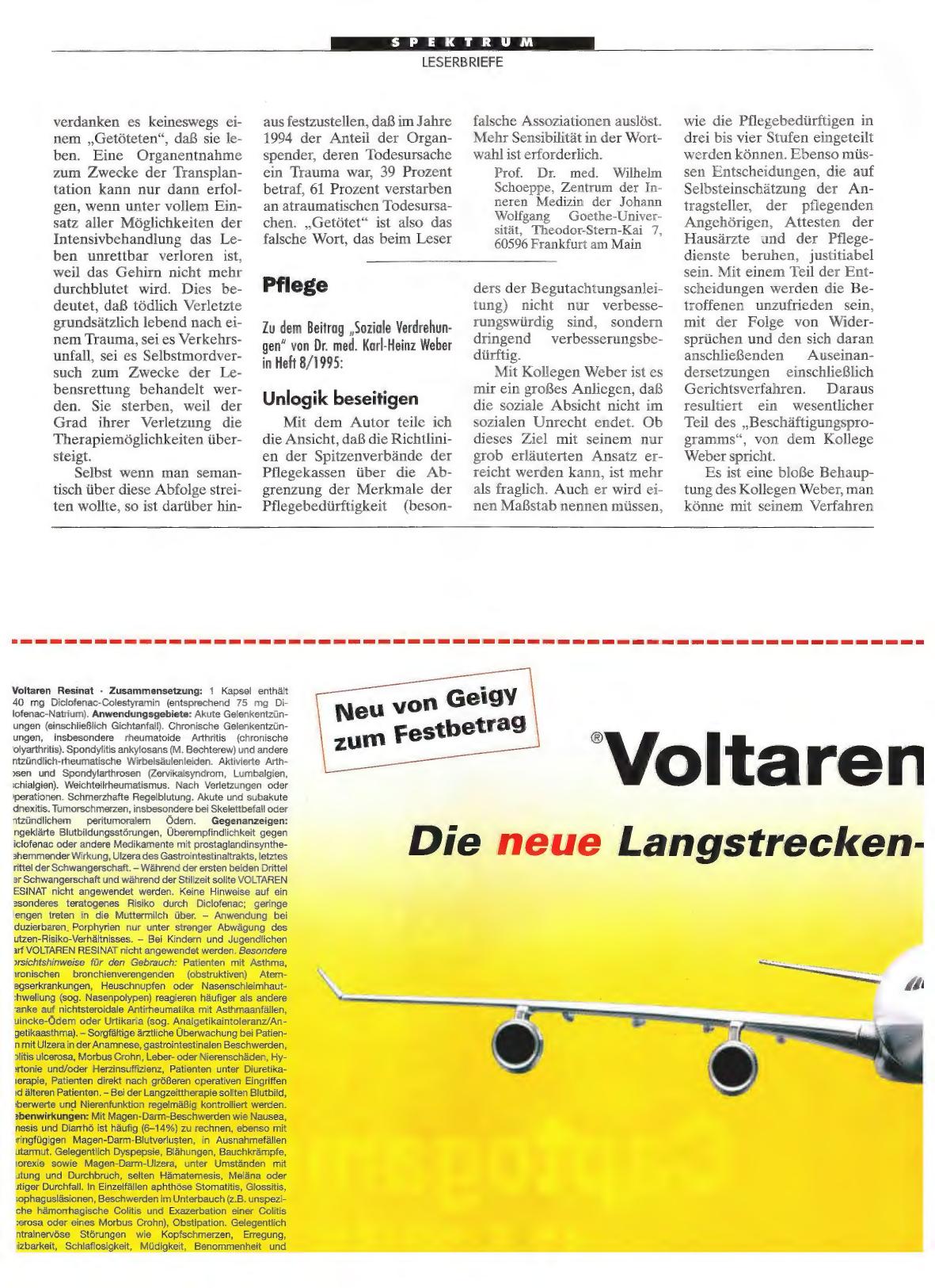 Vorschauseite 1: Pflege: Unlogik beseitigen