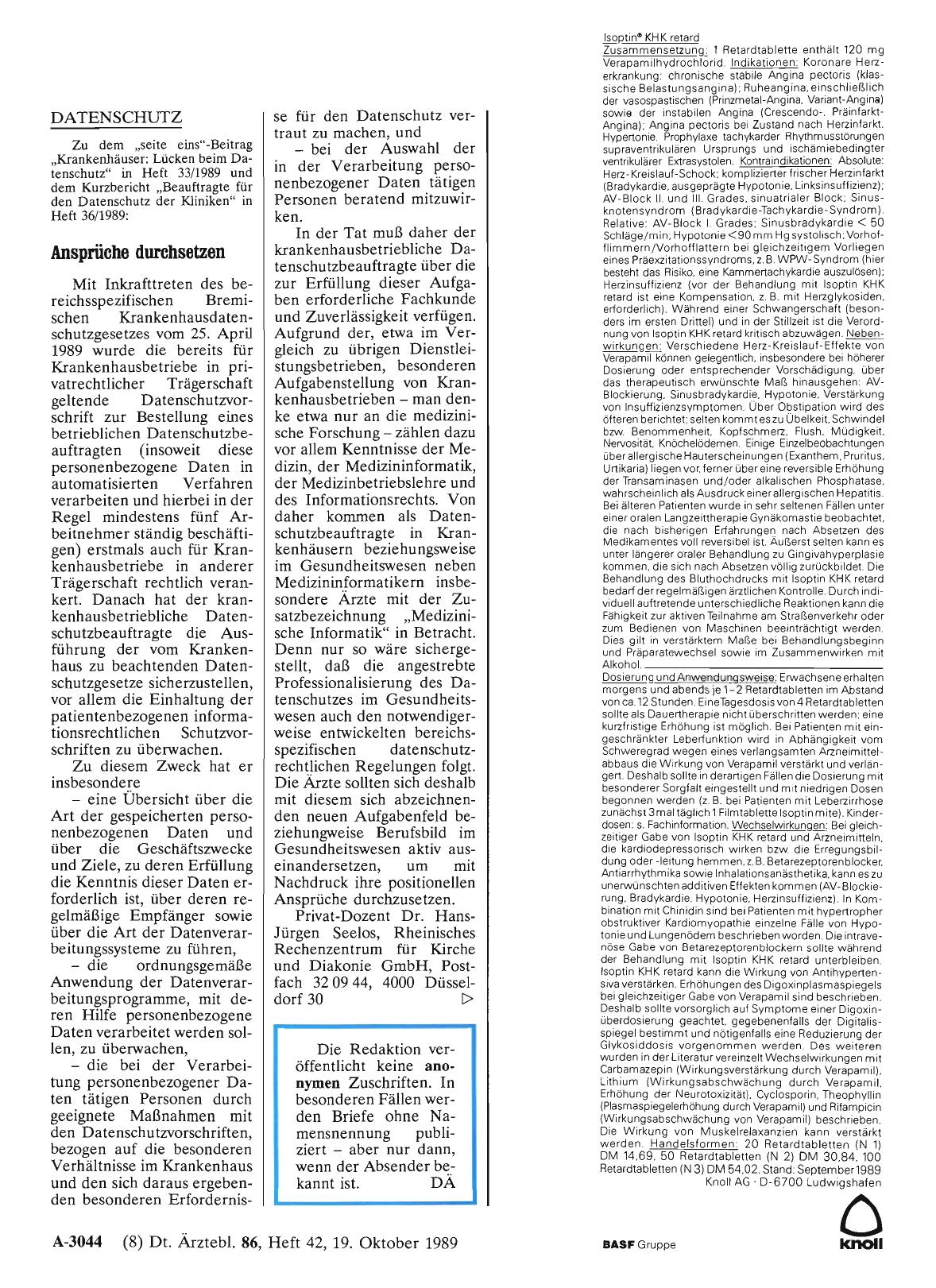 Vorschauseite 1: DATENSCHUTZ: Ansprüche durchsetzen