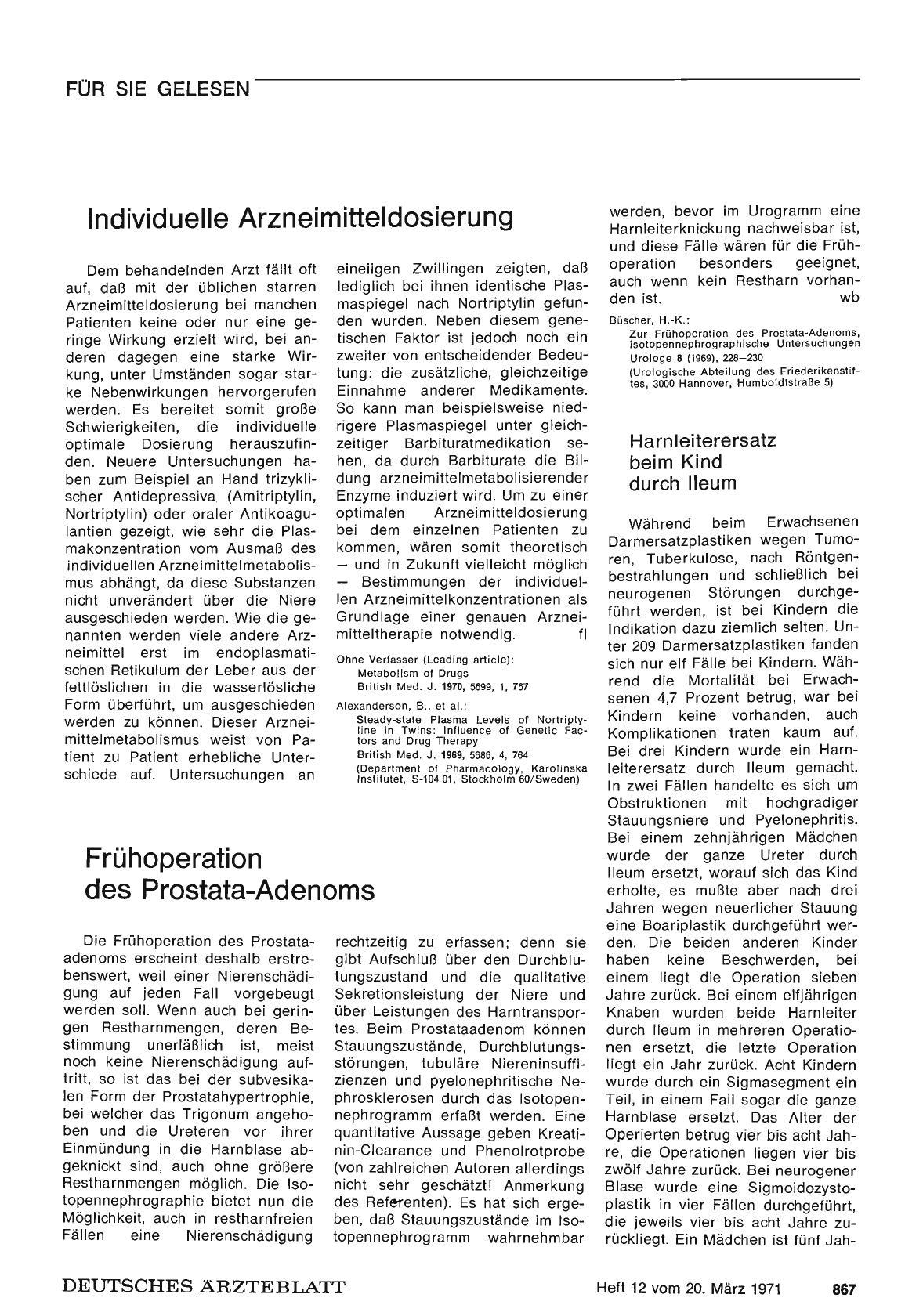 Vorschauseite 1: Individuelle Arzneimitteldosierung