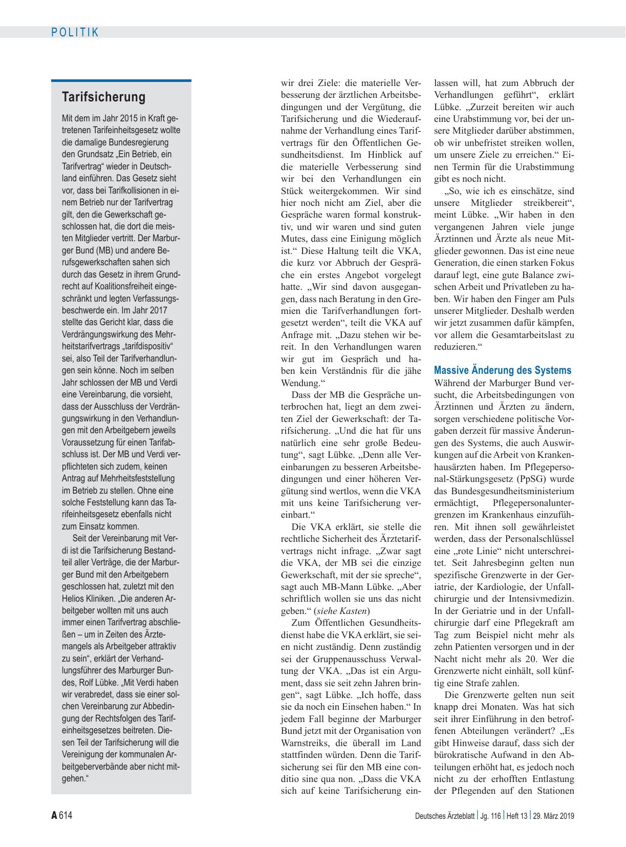 Vorschauseite 2: Krankenhäuser: Folgen des Personalmangels