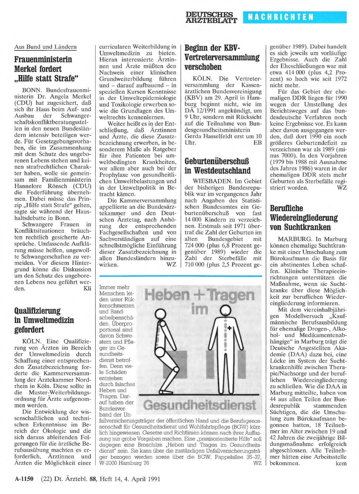 Vorschauseite 1: Heben und Tragen im Gesundheitsdienst