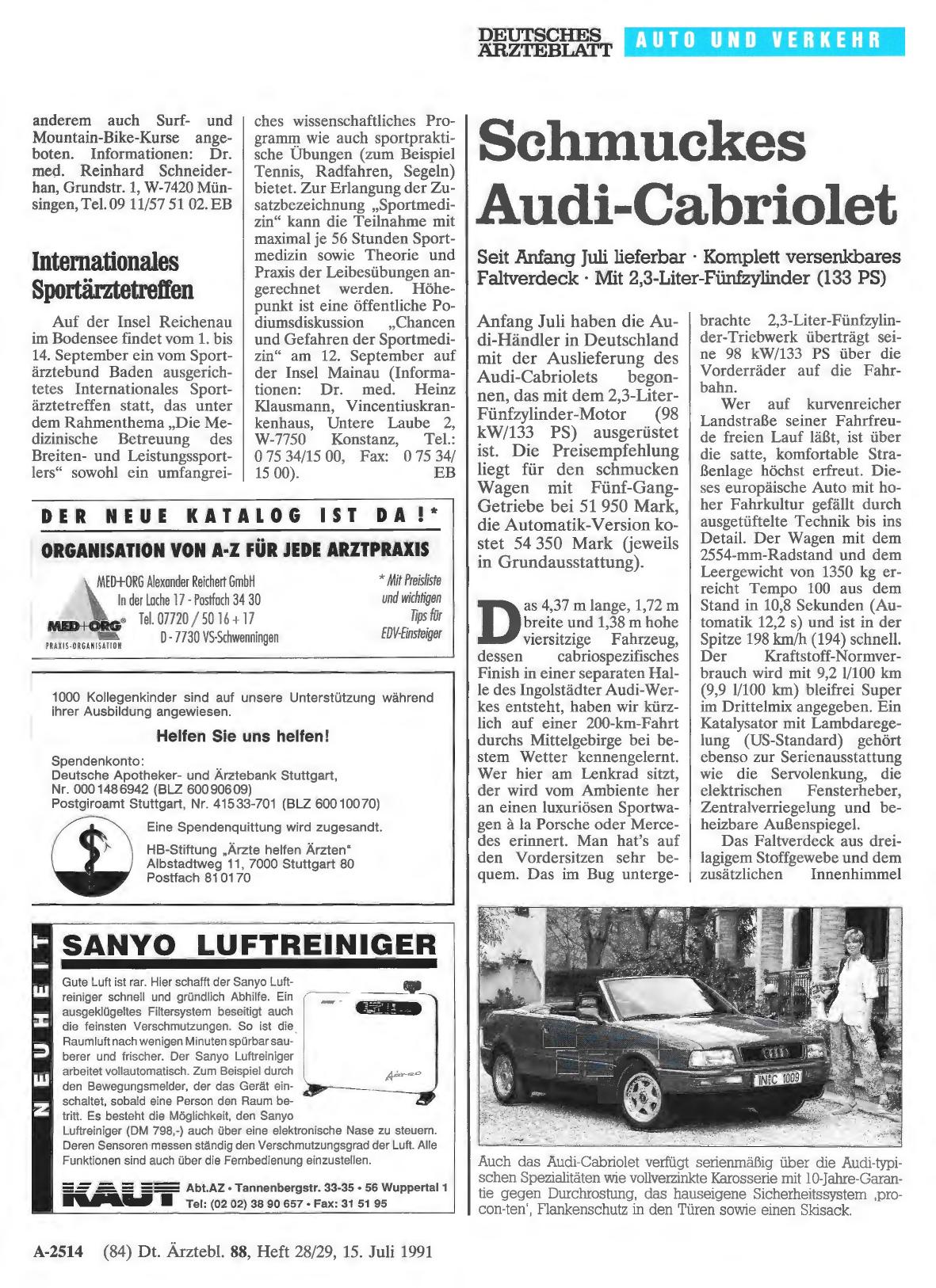 Vorschauseite 1: Internationales Sportärztetreffen