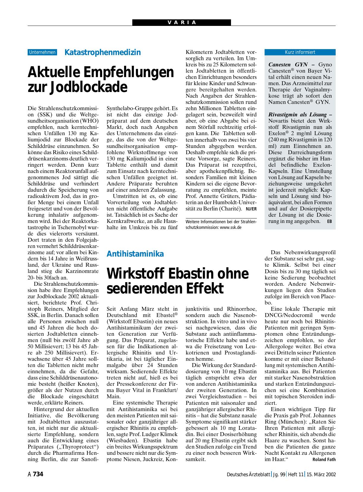 Vorschauseite 1: Canesten GYN