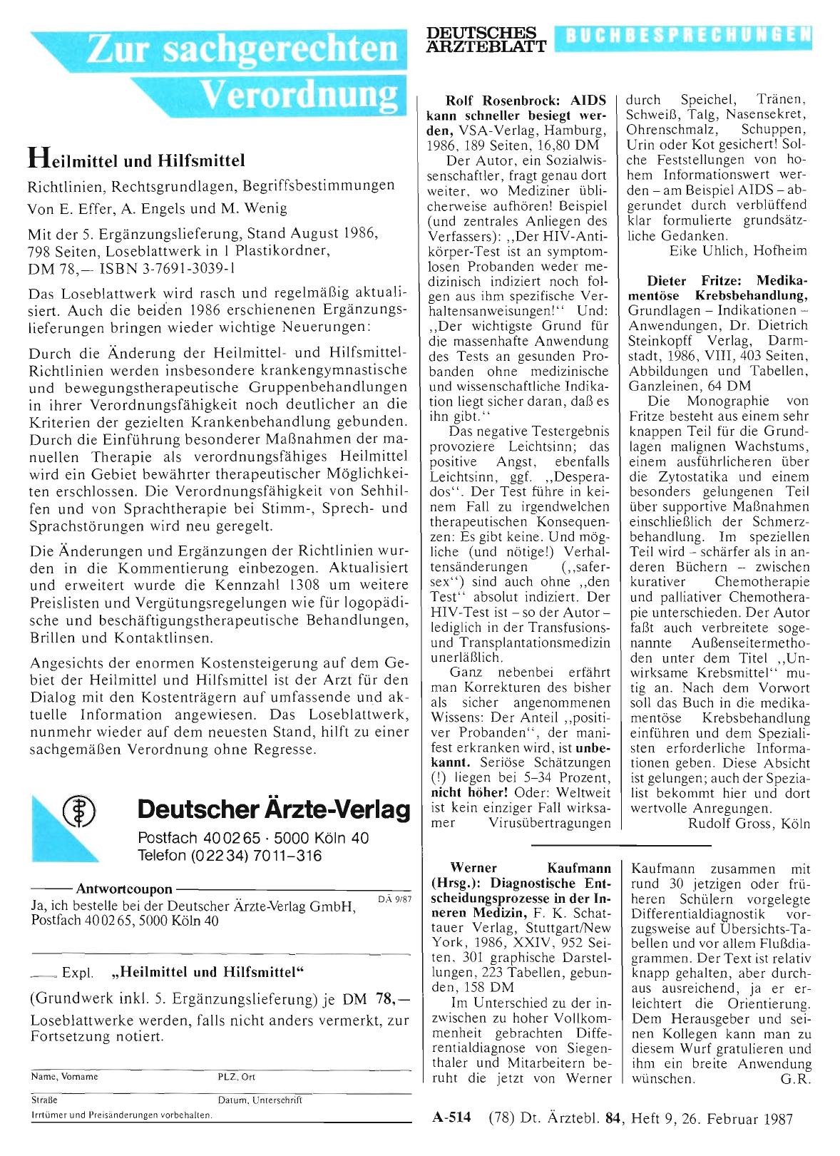 Vorschauseite 1: Werner Kaufmann (Hrsg. ): Diagnostische Entscheidungsprozesse in der Inneren Medizin