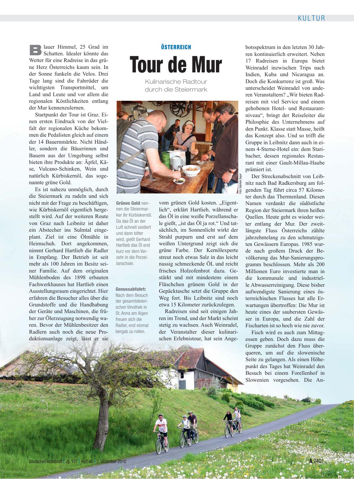 Vorschauseite 1: Österreich: Tour de Mur