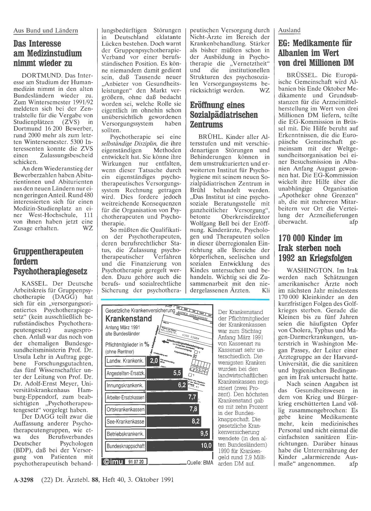 Vorschauseite 1: Eröffnung eines Sozialpädiatrischen Zentrums