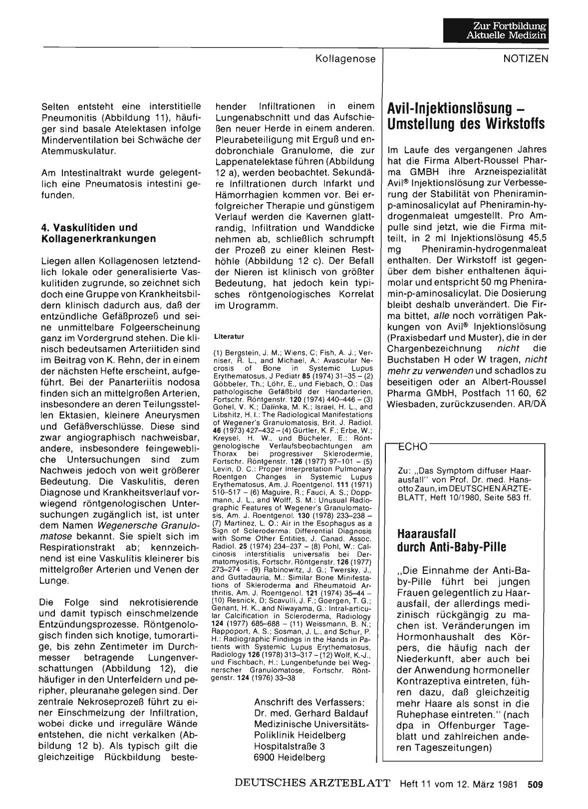 Vorschauseite 1: Haarausfall durch Anti-Baby-Pille