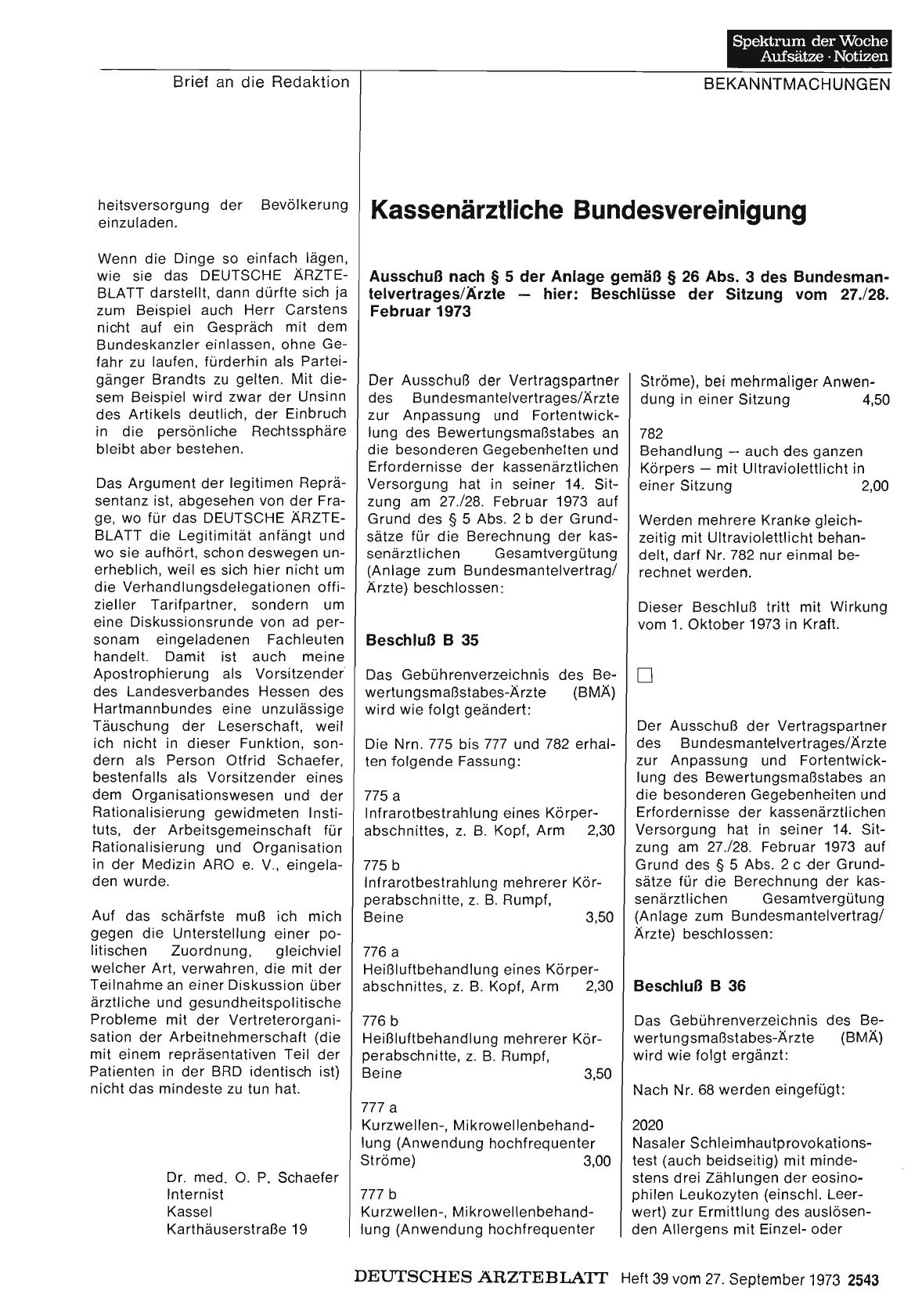 Vorschauseite 1: Kassenärztliche Bundesvereinigung