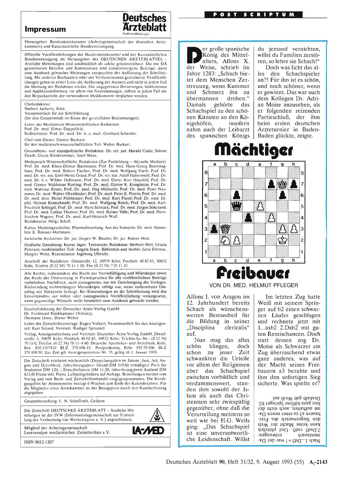 Vorschauseite 1: Mächtiger Freibauer