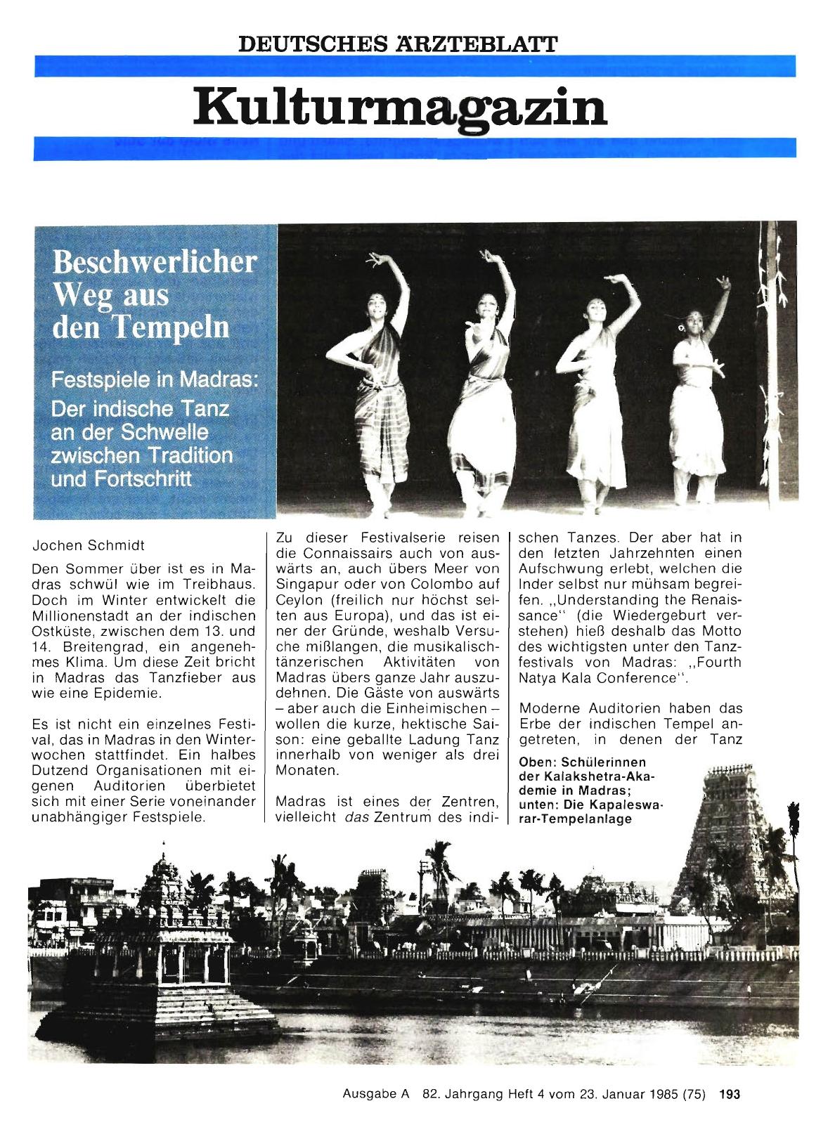 Vorschauseite 1: Beschwerlicher Weg aus den Tempeln