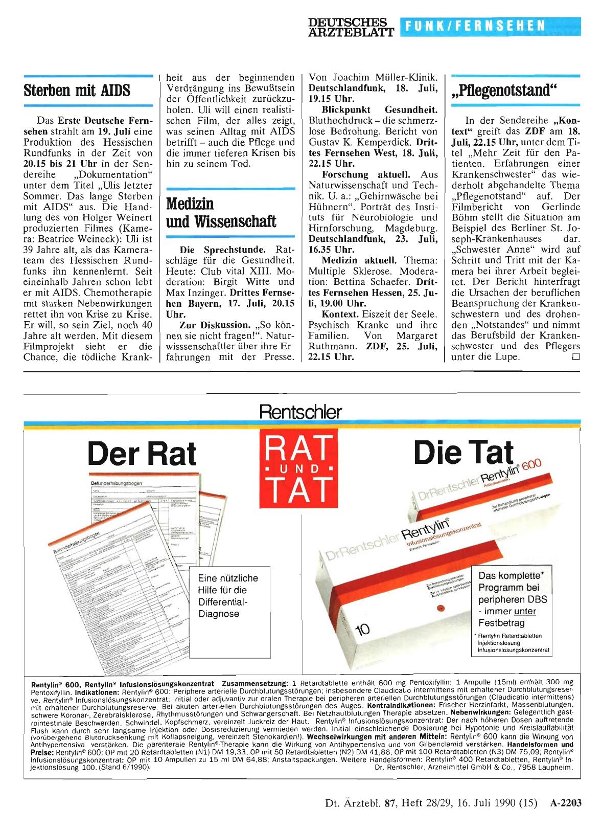 Vorschauseite 1: Medizin und Wissenschaft