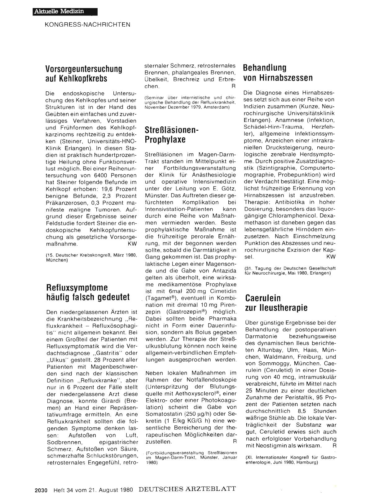 Vorschauseite 1: Behandlung von Hirnabszessen