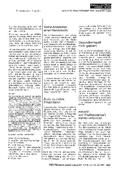 Vorschauseite 1: Gesundheitspaß nicht geplant