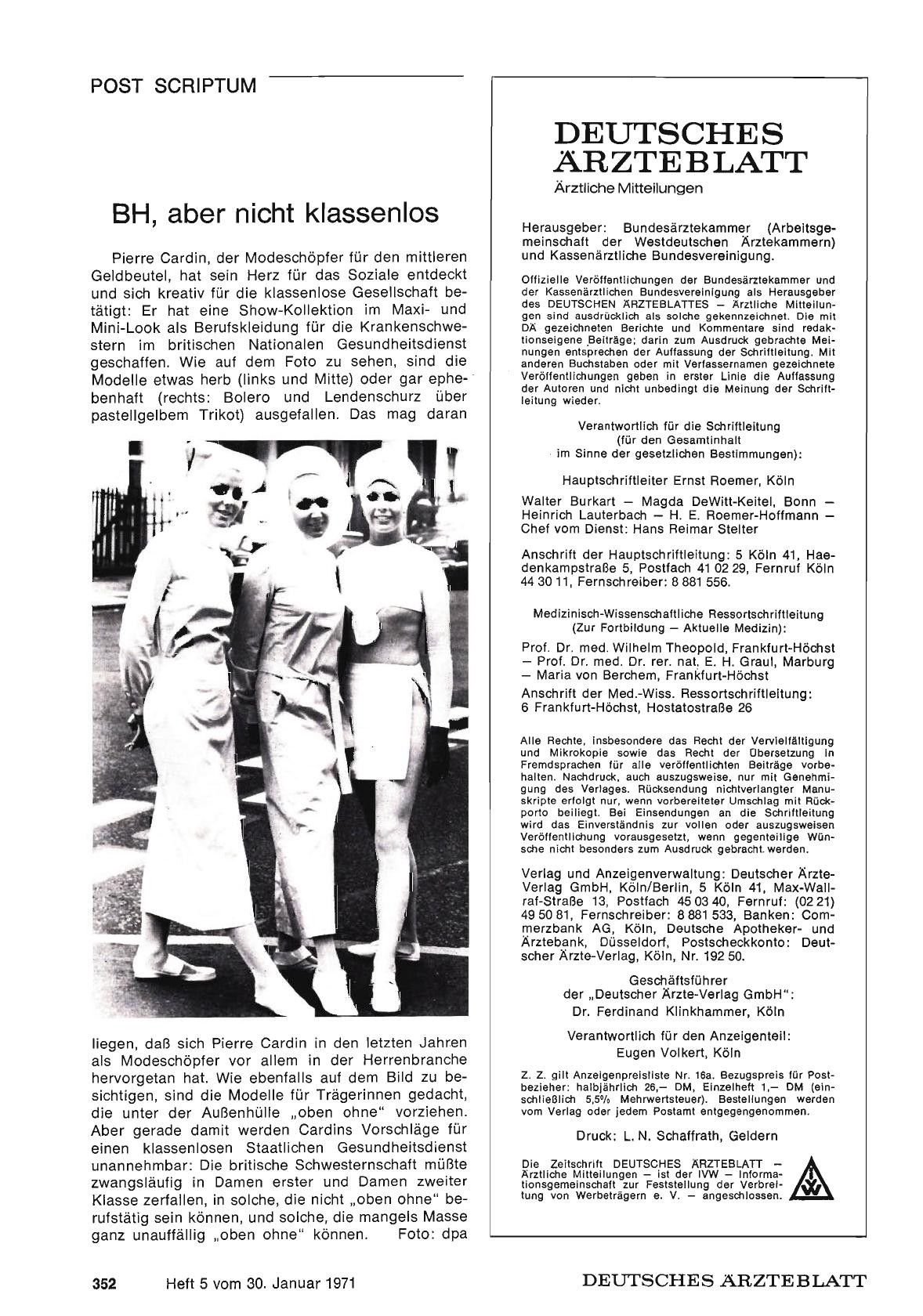 Vorschauseite 1: BH, aber nicht klassenlos