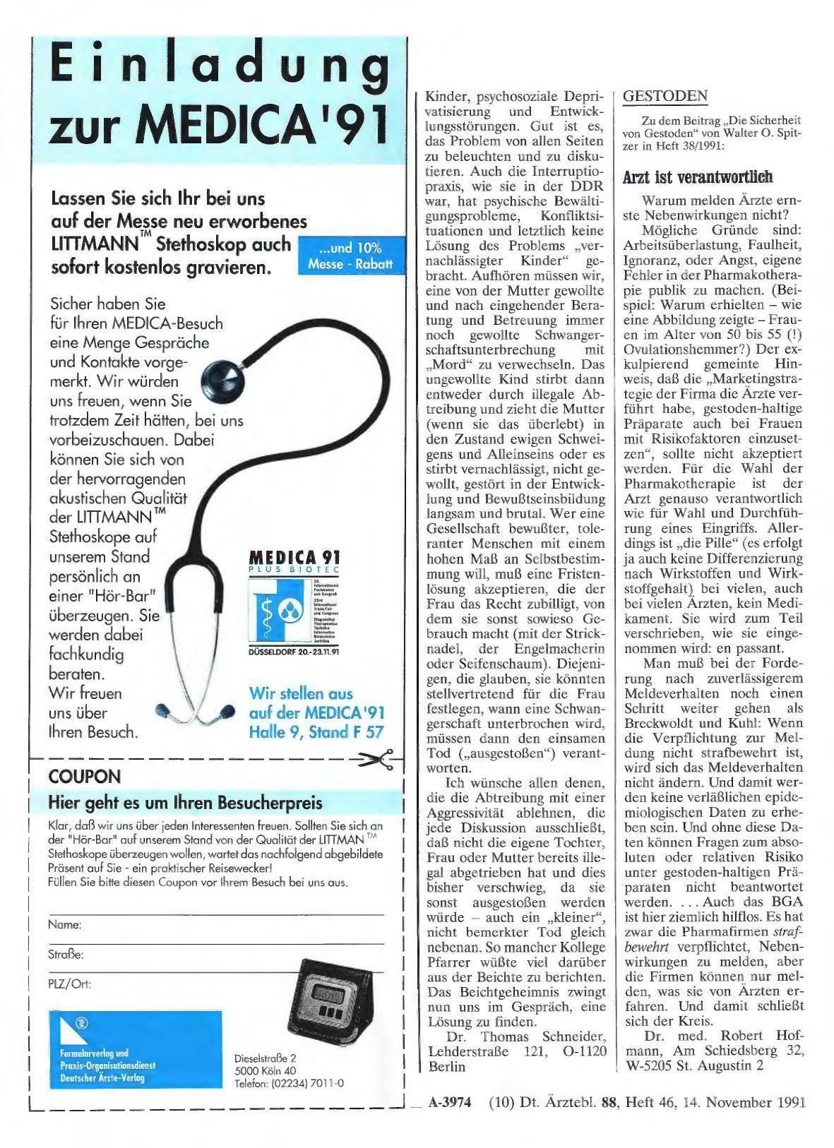 Vorschauseite 1: GESTODEN: Arzt ist verantwortlich