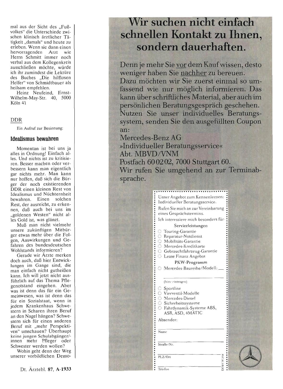Vorschauseite 1: DDR: Idealismus bewahren