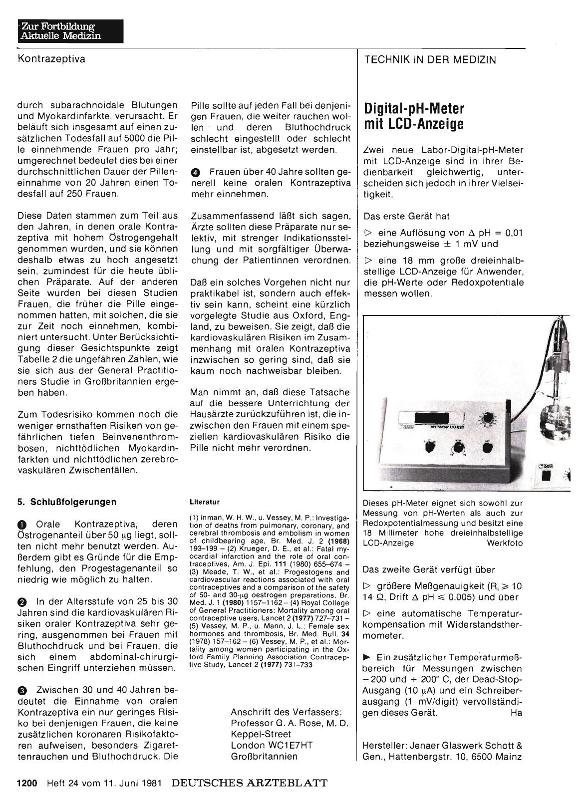 Vorschauseite 1: Digital-pH-Meter mit LCD-Anzeige