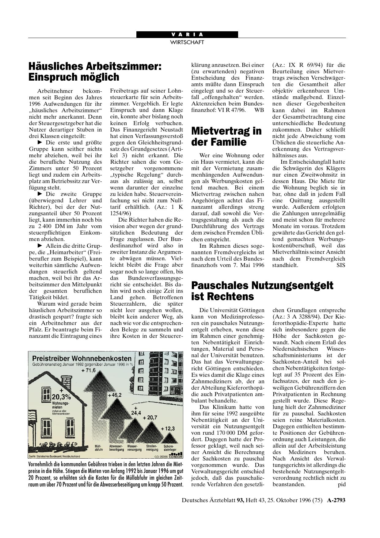 Vorschauseite 1: Mietvertrag in der Familie
