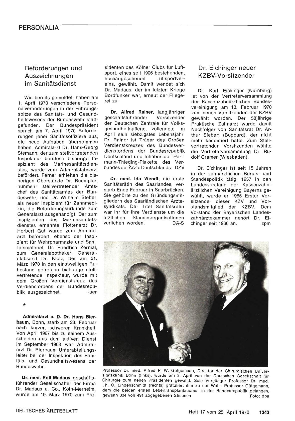 Vorschauseite 1: Dr. Hans Bierbaum /Dr. med. Rolf Madaus / Dr. Alfred Rainer / Dr. med. Ida Wendt/ Professor Richard Völker / Professor Gerd Meyer-Schwikkerath
