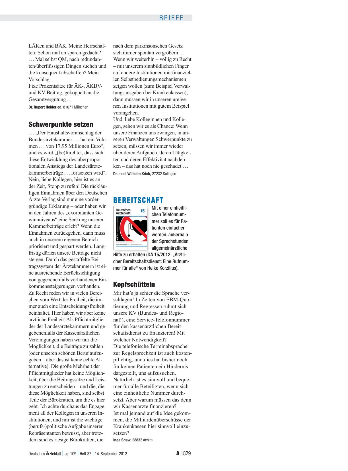 Vorschauseite 1: Finanzen: Schwerpunkte setzen