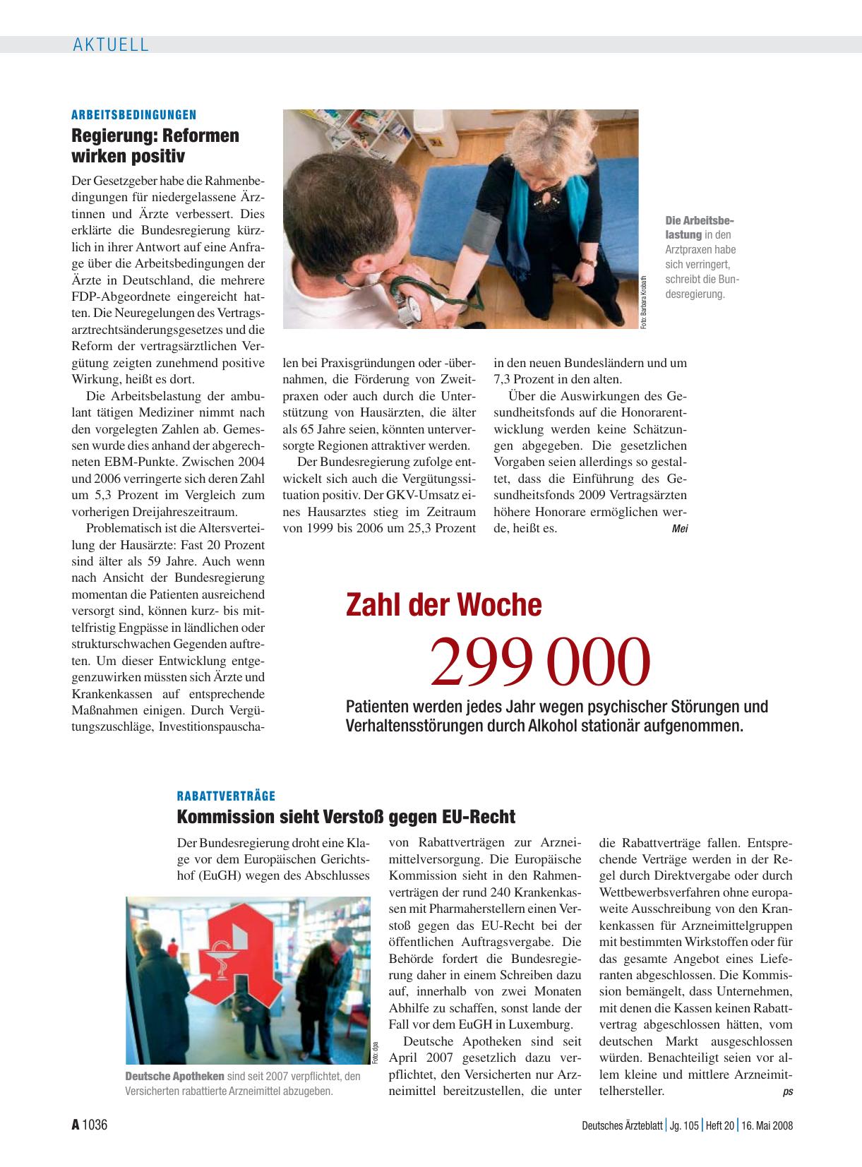Vorschauseite 1: Rabattverträge: Kommission sieht Verstoß gegen EU-Recht