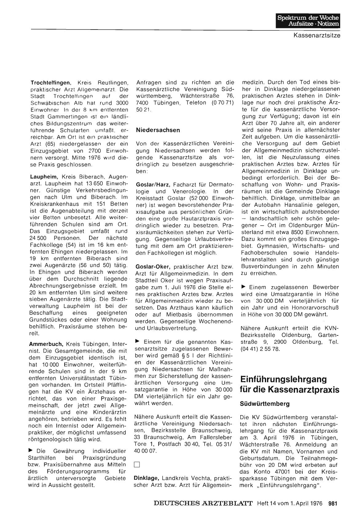 Vorschauseite 1: Einführungslehrgang für die Kassenarztpraxis