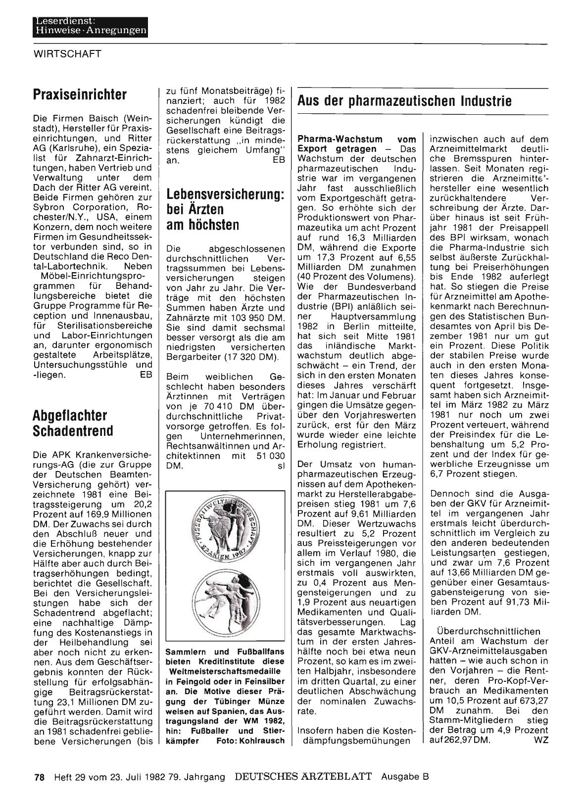 Vorschauseite 1: Lebensversicherung: bei Ärzten am höchsten