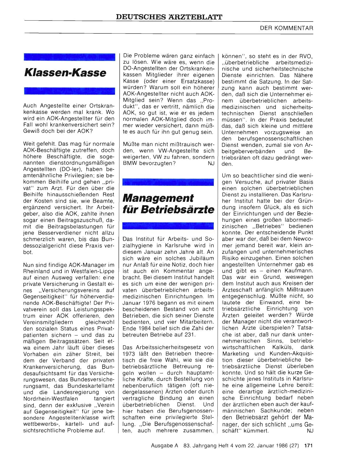 Vorschauseite 1: Klassen-Kasse