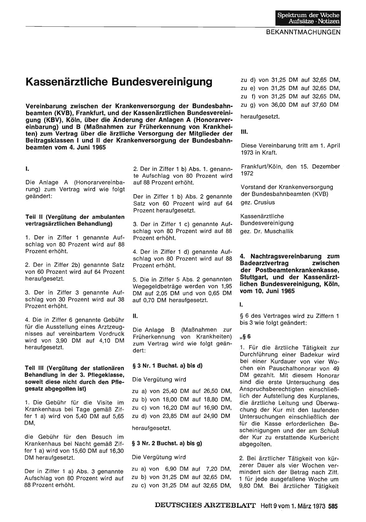 Vorschauseite 1: Kassenärztliche Bundesvereinigung
