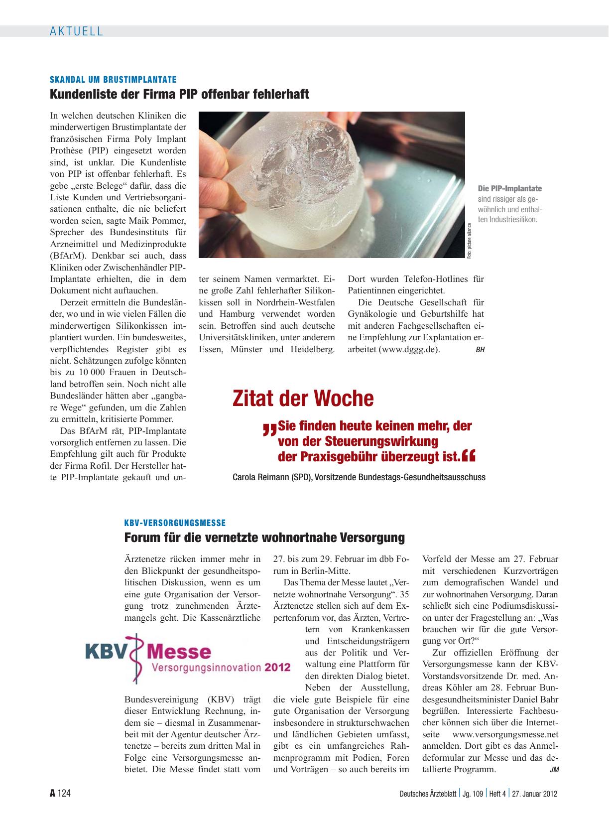 Vorschauseite 1: Zitat der Woche