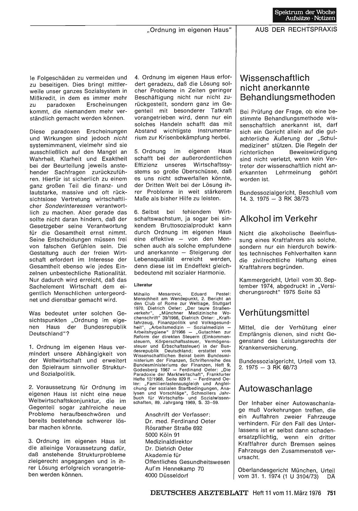 Vorschauseite 1: Wissenschaftlich nicht anerkannte Behandlungsmethoden