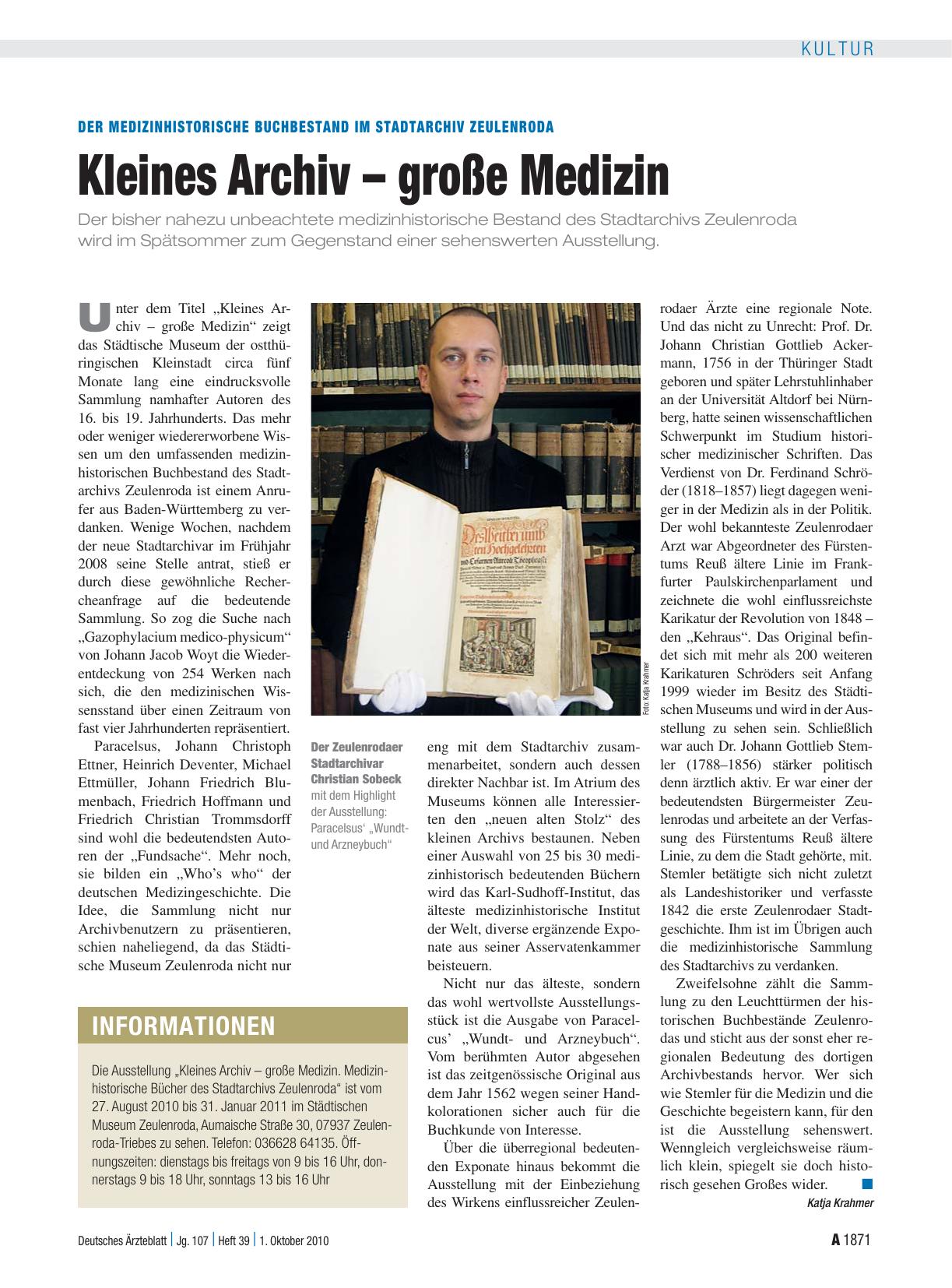 Vorschauseite 1: Informationen