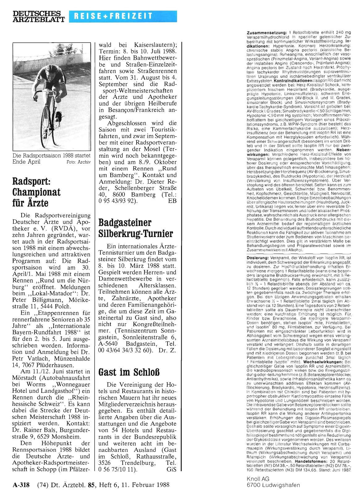 Vorschauseite 1: Badgasteiner Silberkrug-Turnier