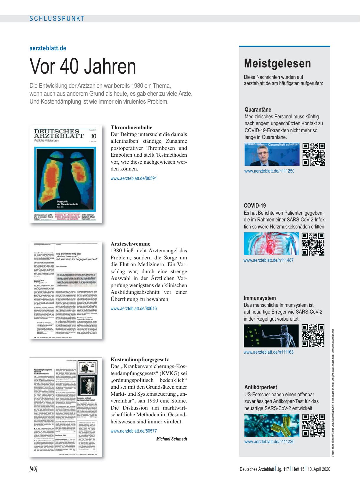 Vorschauseite 1: Meistgelesen