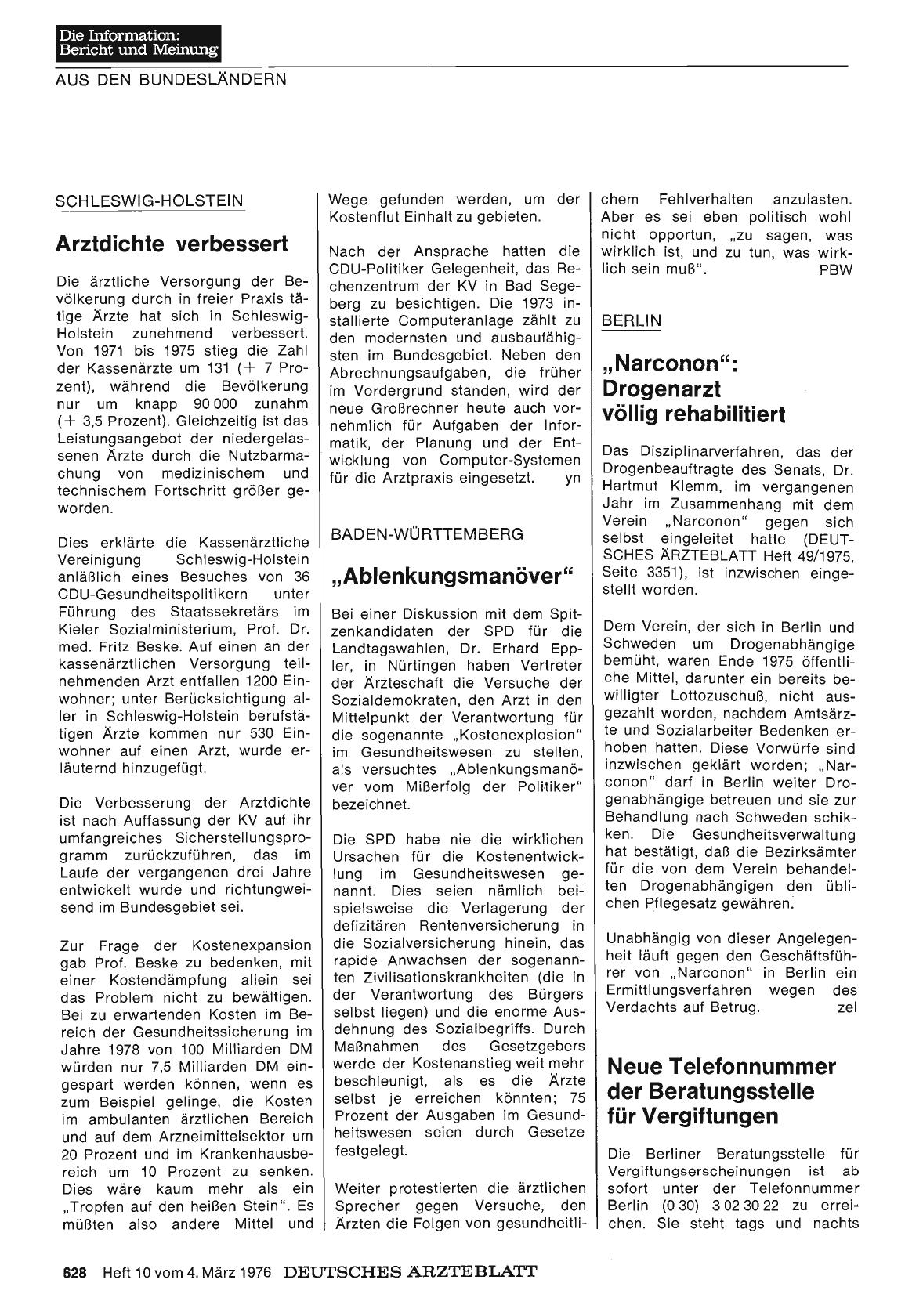 Vorschauseite 1: Berlin: „Narconon“: Drogenarzt völlig rehabilitiert