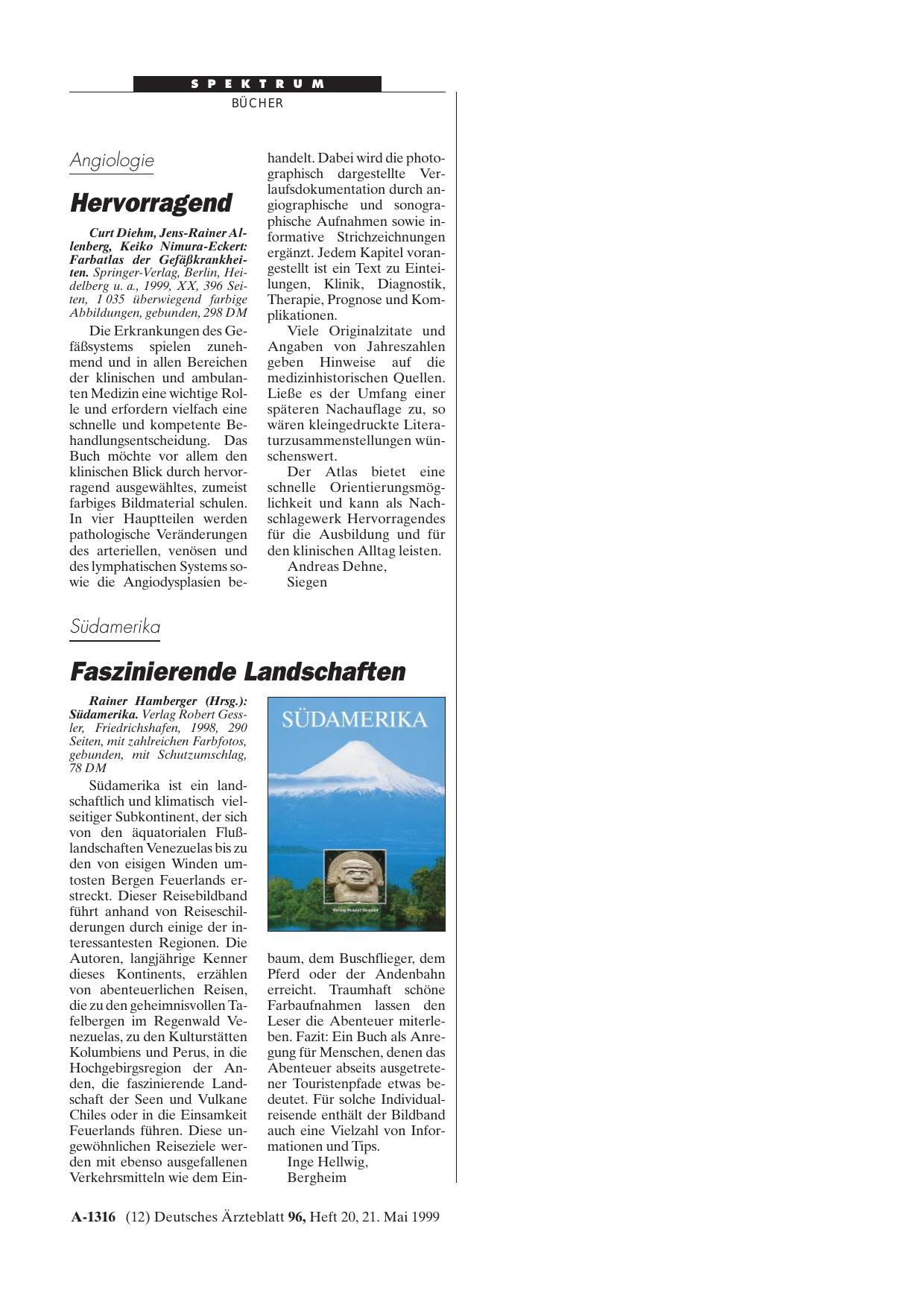 Vorschauseite 1: Südamerika