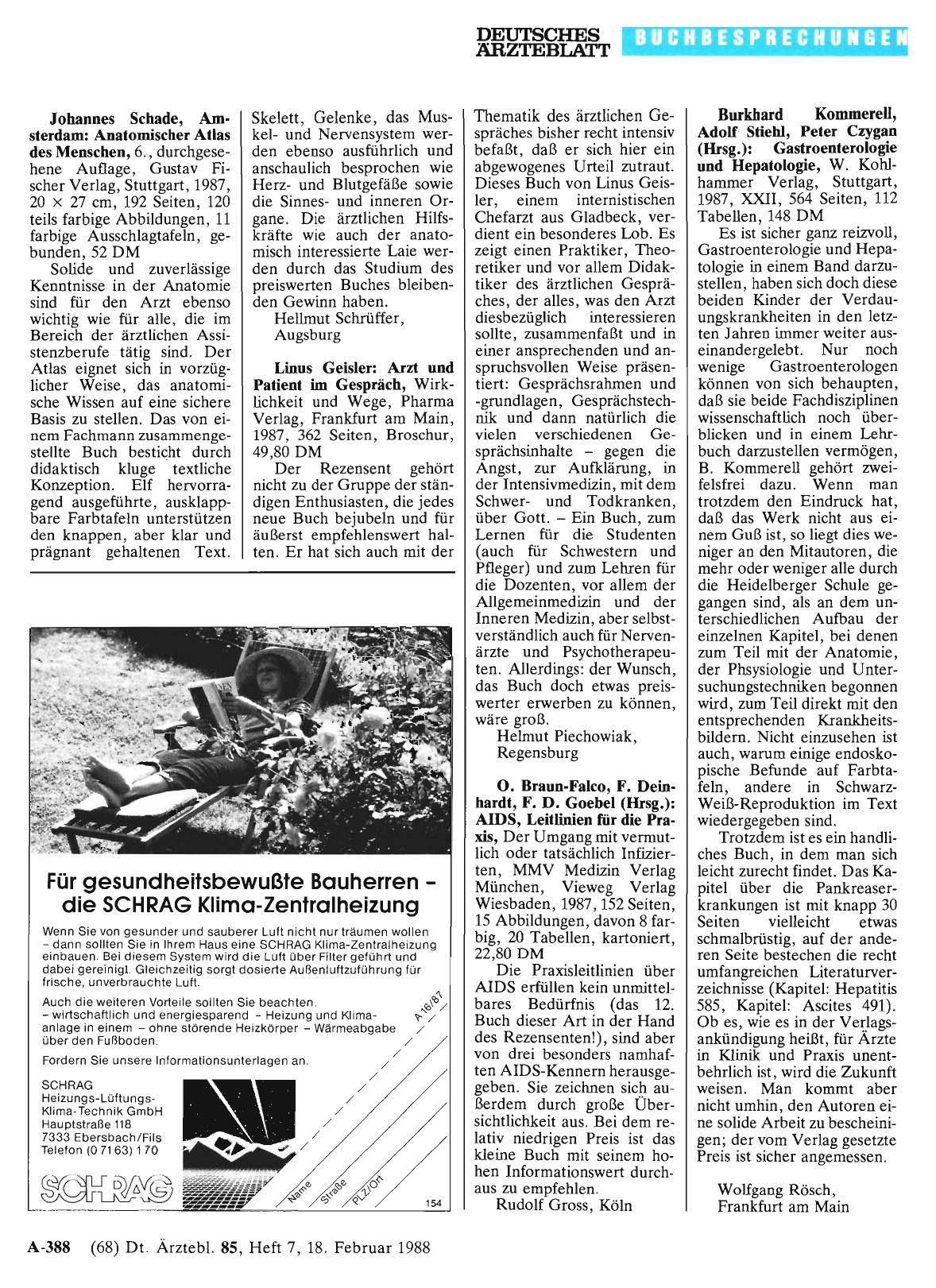 Vorschauseite 1: 0. Braun-Falco, F. Deinhardt, F. D. Goebel (Hrsg. ): AIDS, Leitlinien für die Praxis