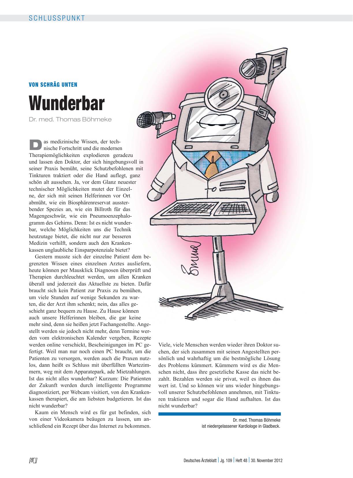 Vorschauseite 1: Von schräg unten: Wunderbar