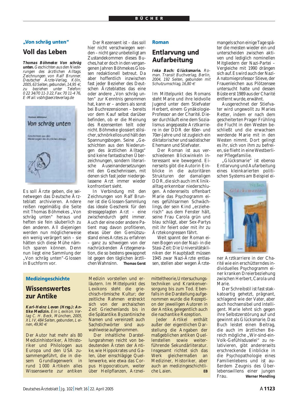 Vorschauseite 1: Antike Medizin. Ein Lexikon