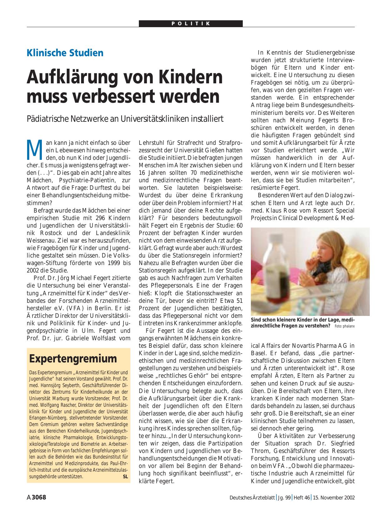 Vorschauseite 1: Expertengremium