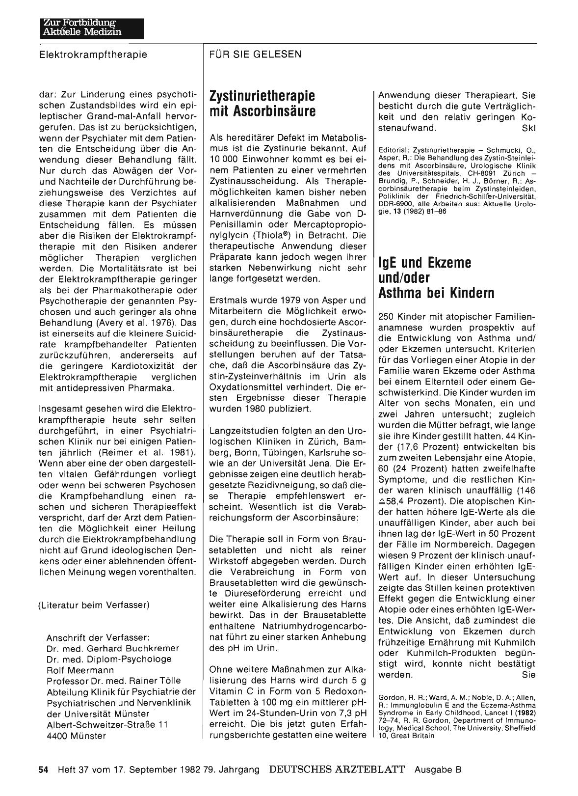 Vorschauseite 1: IgE und Ekzeme und/oder Asthma bei Kindern